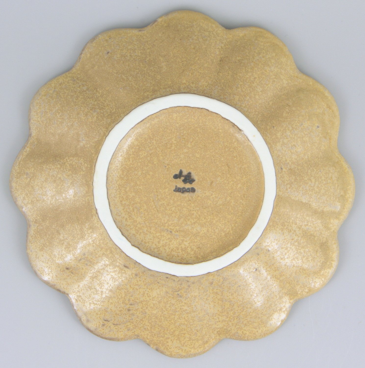 Amazon｜美濃焼 カネコ小兵 「 リンカ 」 プレート 中皿 茶 練輪花